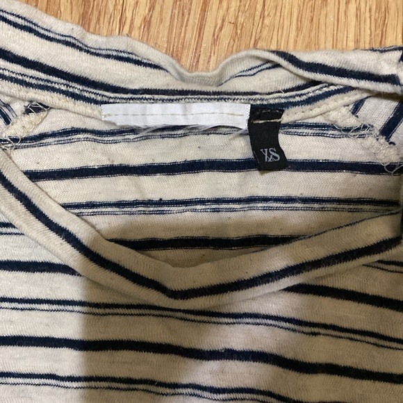 JUNGMAVEN XS 3/4 length sleeve striped tee - Picture 2 of 7